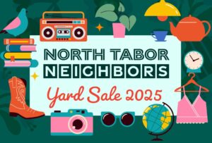 North Tabor Yard Sale Map