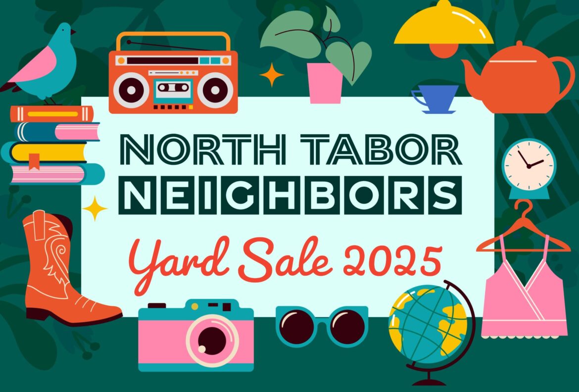 North Tabor Yard Sale Map